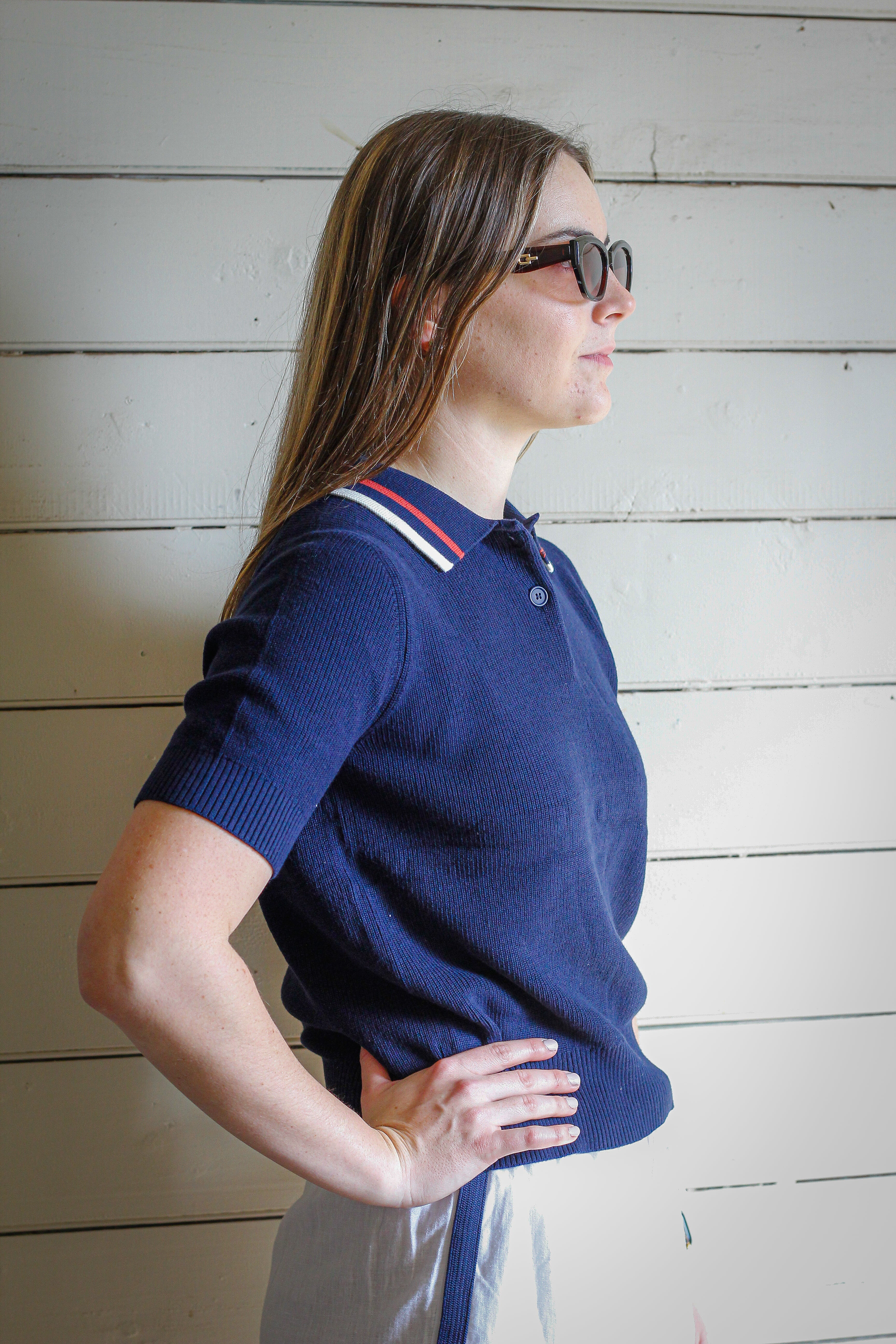Little Lies Sailor Knitted Top