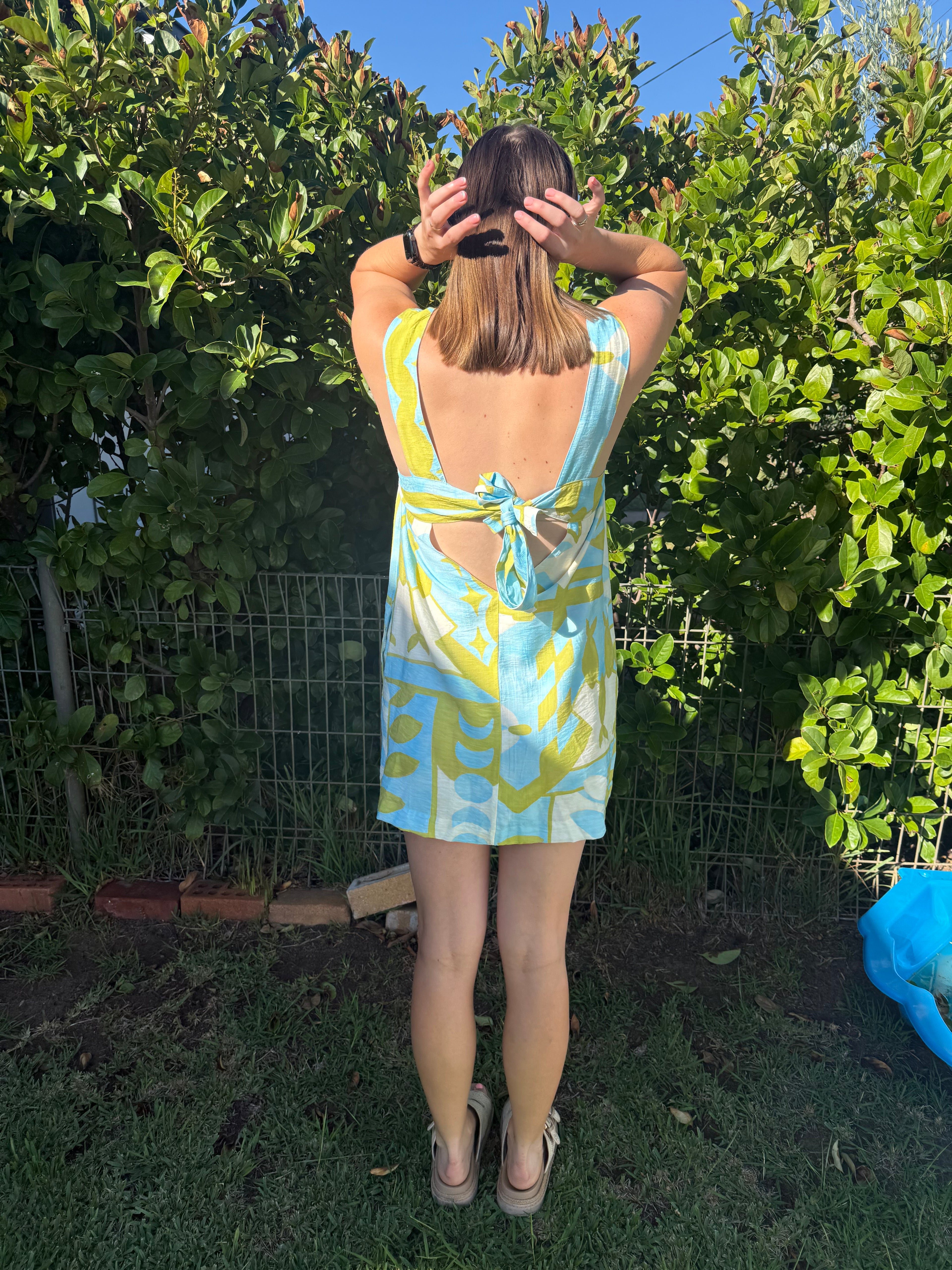 Little lies fish print dress
