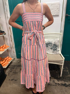 Azure and Indigo sunset maxi