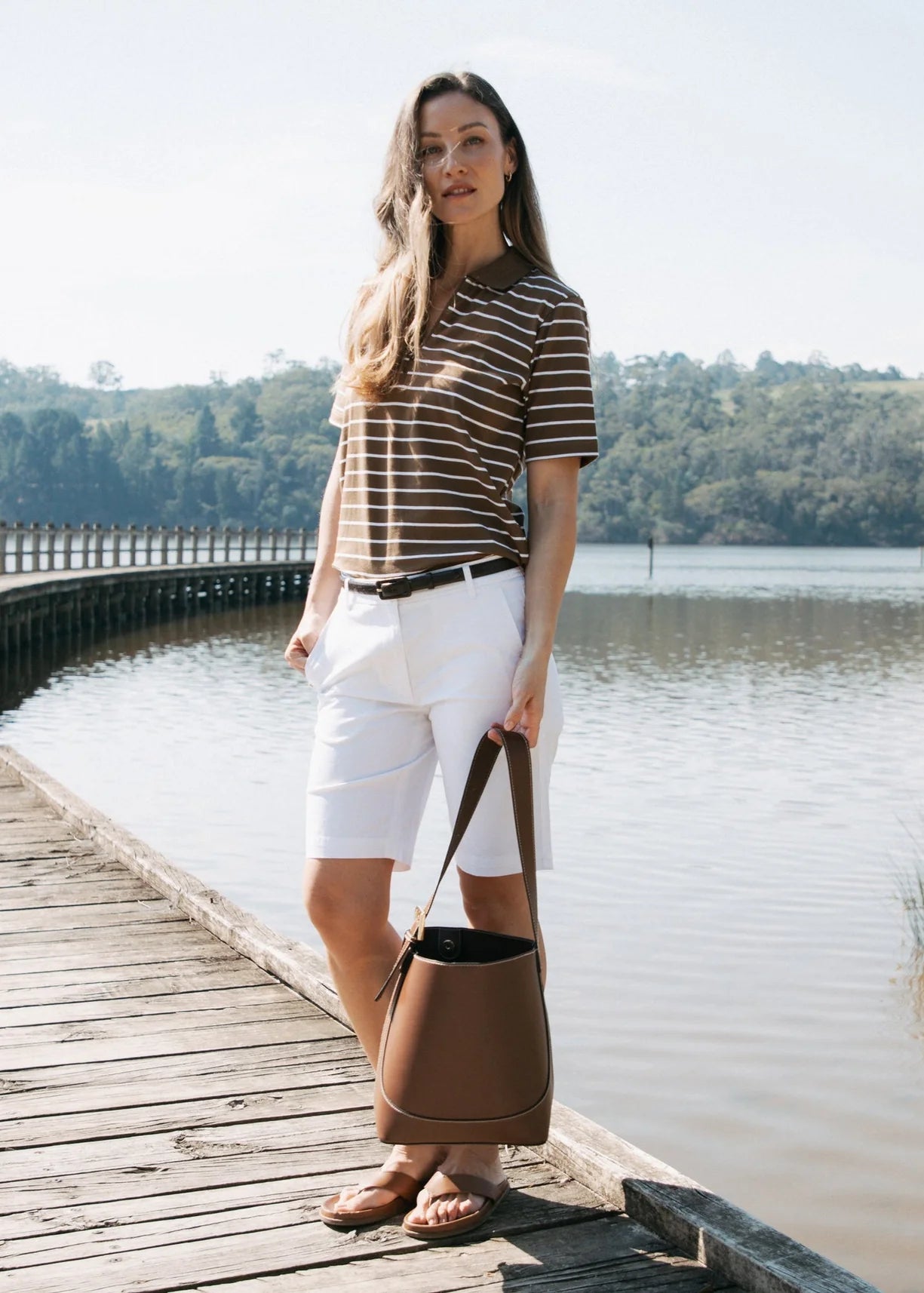 Goondiwindi Cotton Aquila Cotton Stretch Shorts