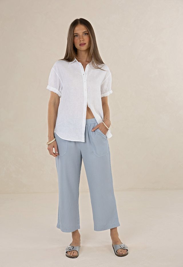 Humidity Hustle Linen Shirt