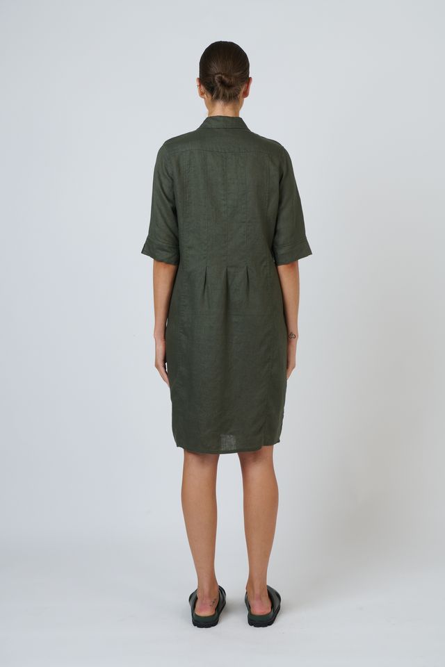 S26-GA680 Naturals Linen Dress
