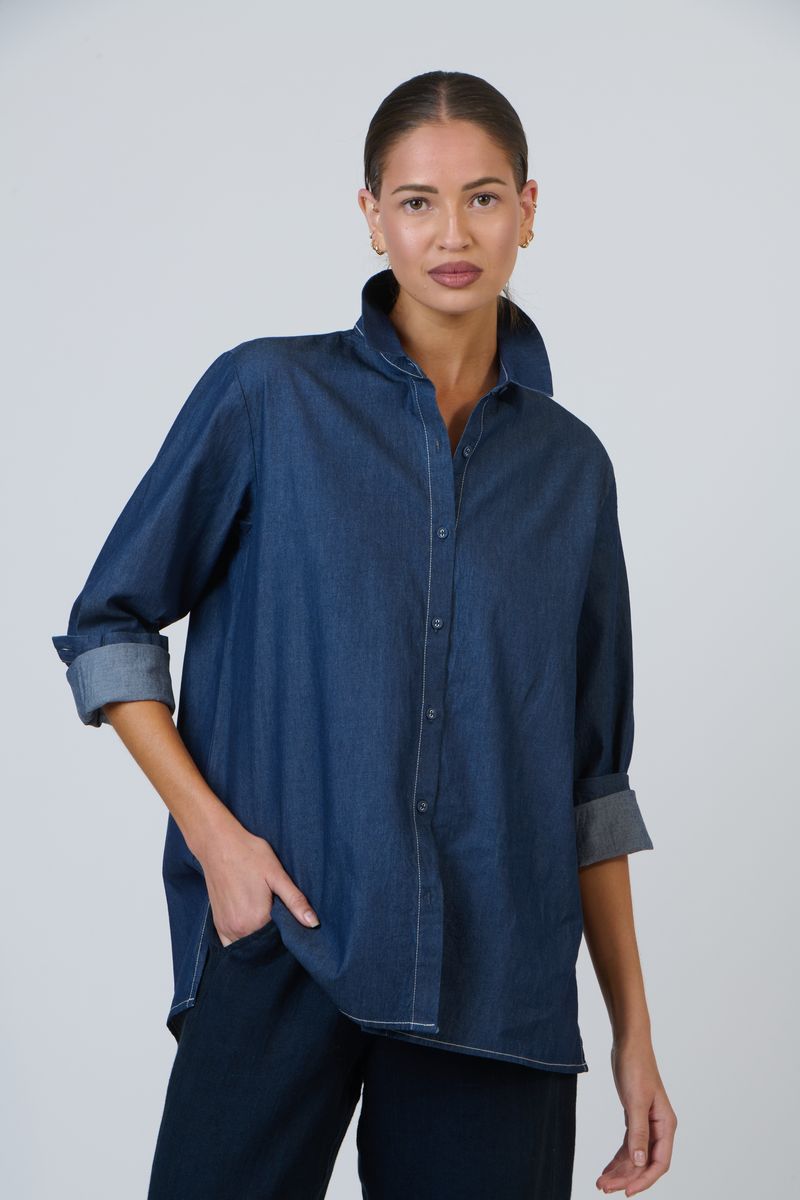 Naturals Collard Shirt GA665