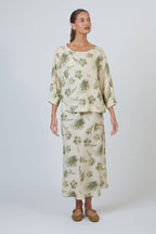 Naturals Linen Blouse GA674