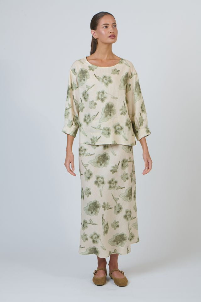 Naturals Linen Blouse GA674