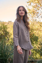 Naturals V-Neck Blouse