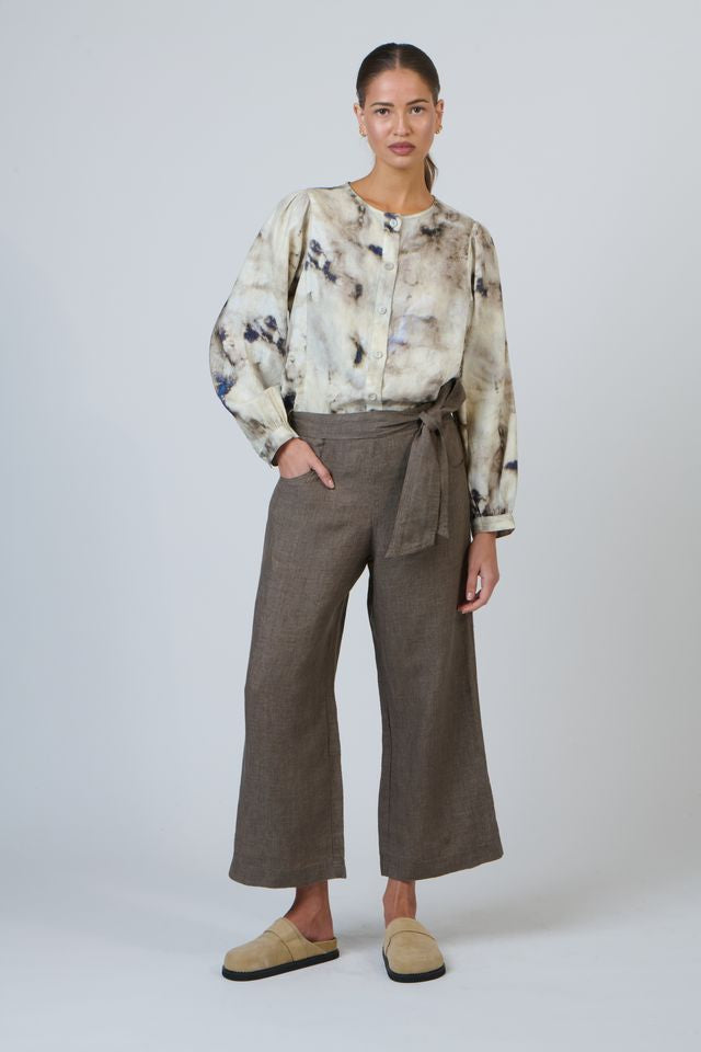 Naturals Linen Pants w/ belt
