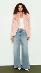 Mink Pink Sigrid Faux Fur Coat