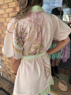 Mia Milani button up knee length dress