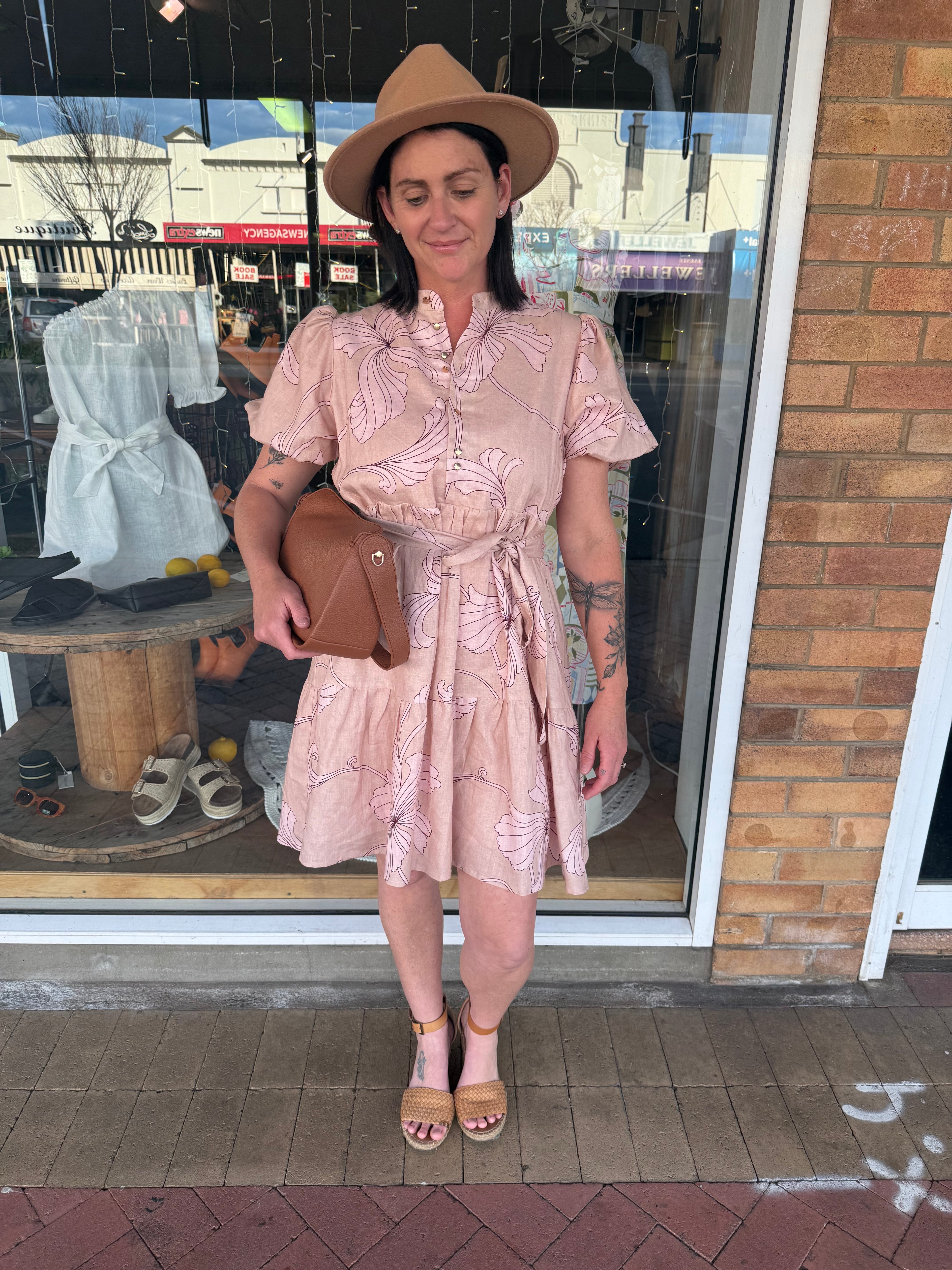Adorne Mara Salvador Print Dress