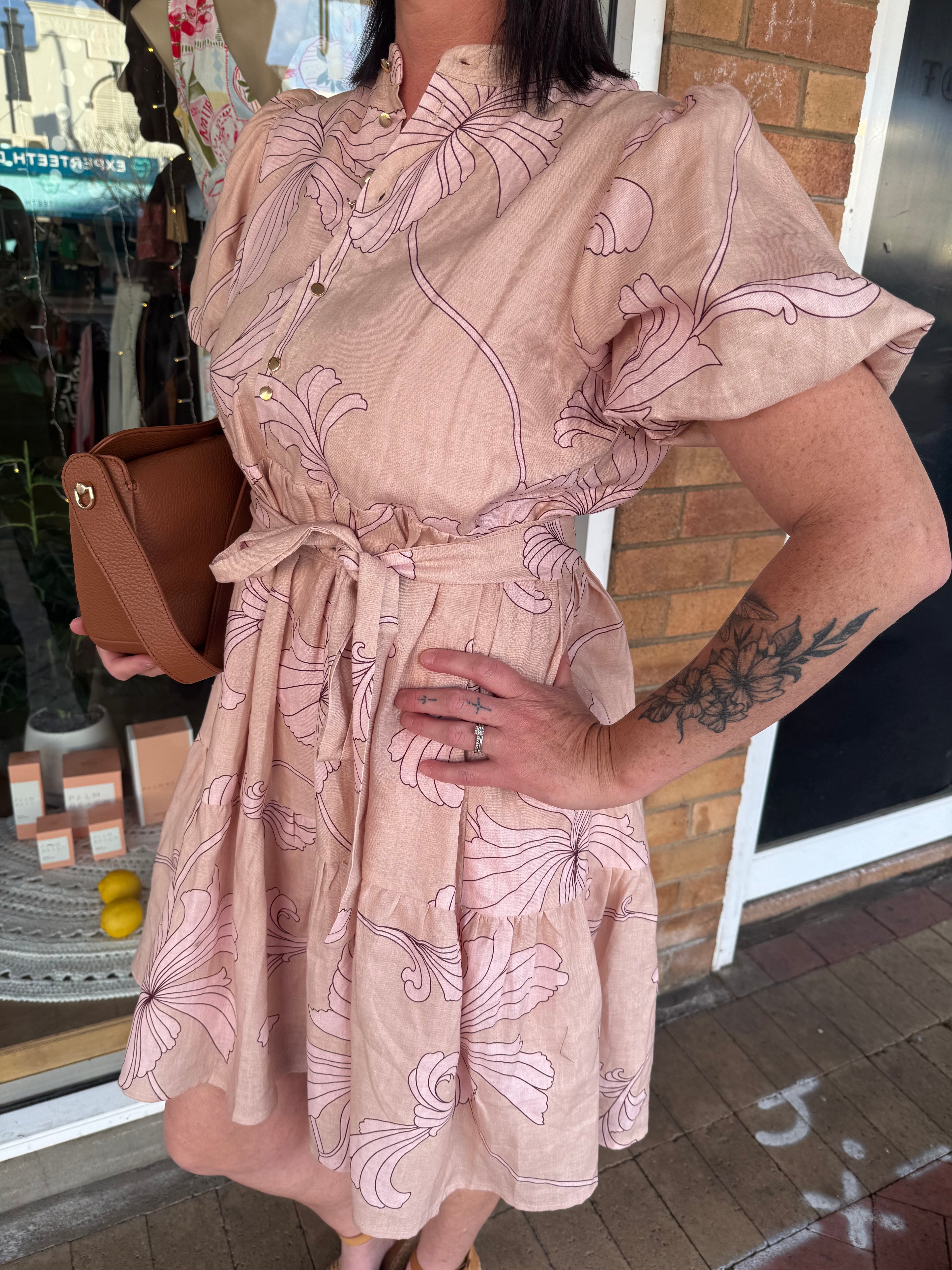Adorne Mara Salvador Print Dress
