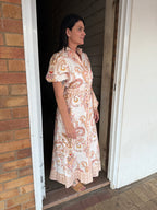 Adorne Sarafina Linen Maxi Shirt Dress
