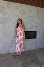 Luoni strapless dress