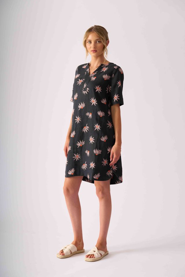 FOIL Stitch Up Dress