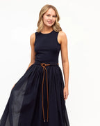 LABEL OF LOVE Drawstring Maxi Dress