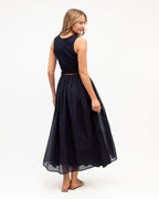 LABEL OF LOVE Drawstring Maxi Dress