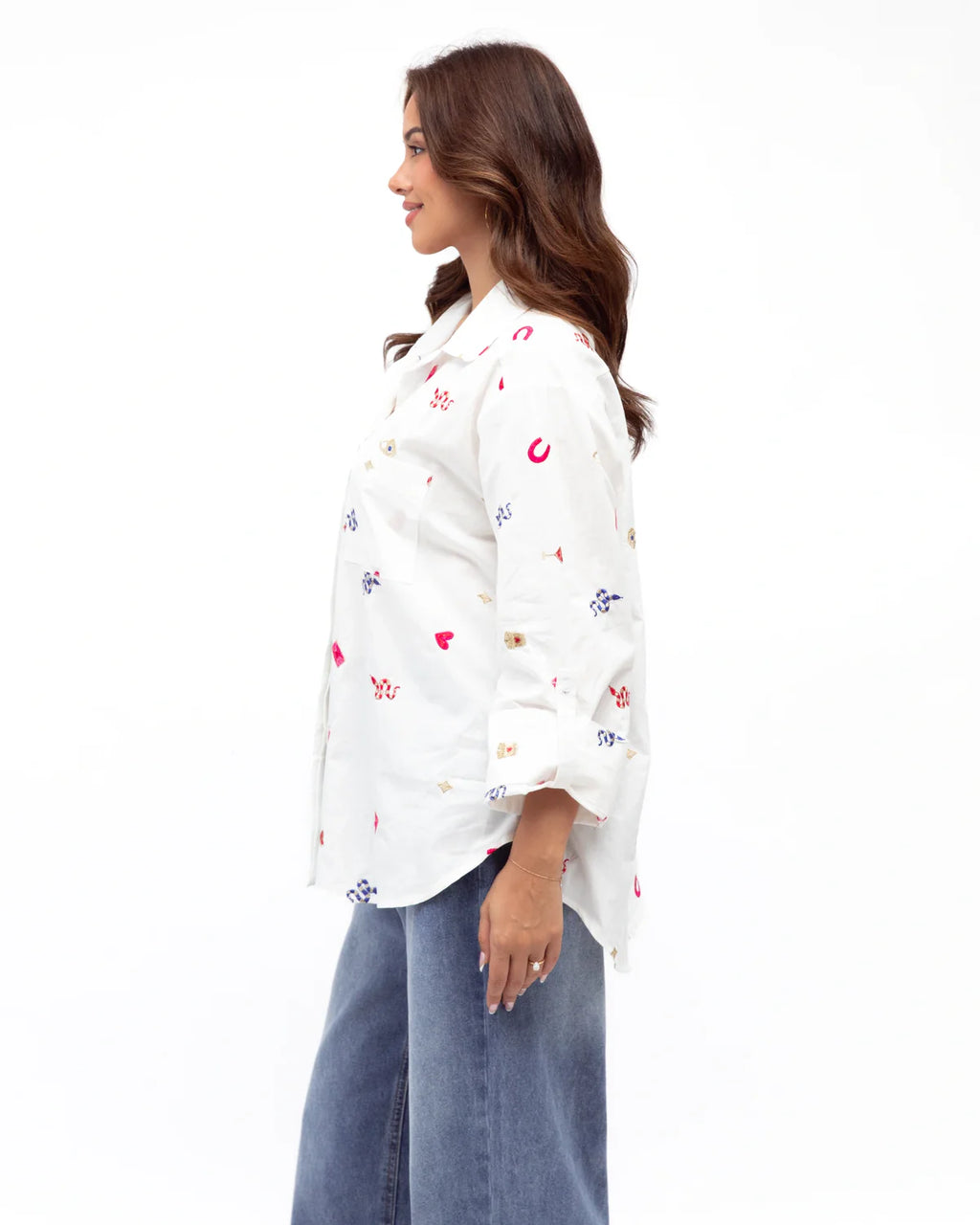 Label of Love Embroidered Blouse