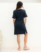 LABEL OF LOVE Tie Waist T-Shirt Dress