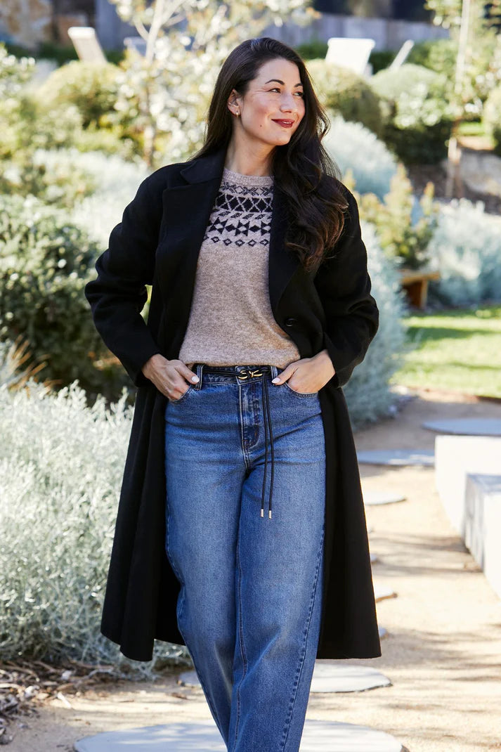 Jump Longline Wrap Coat