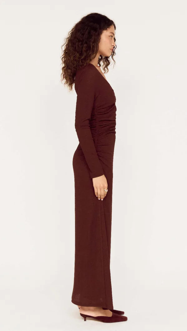 Mink Pink Myra U Wire Midi Dress