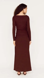 Mink Pink Myra U Wire Midi Dress