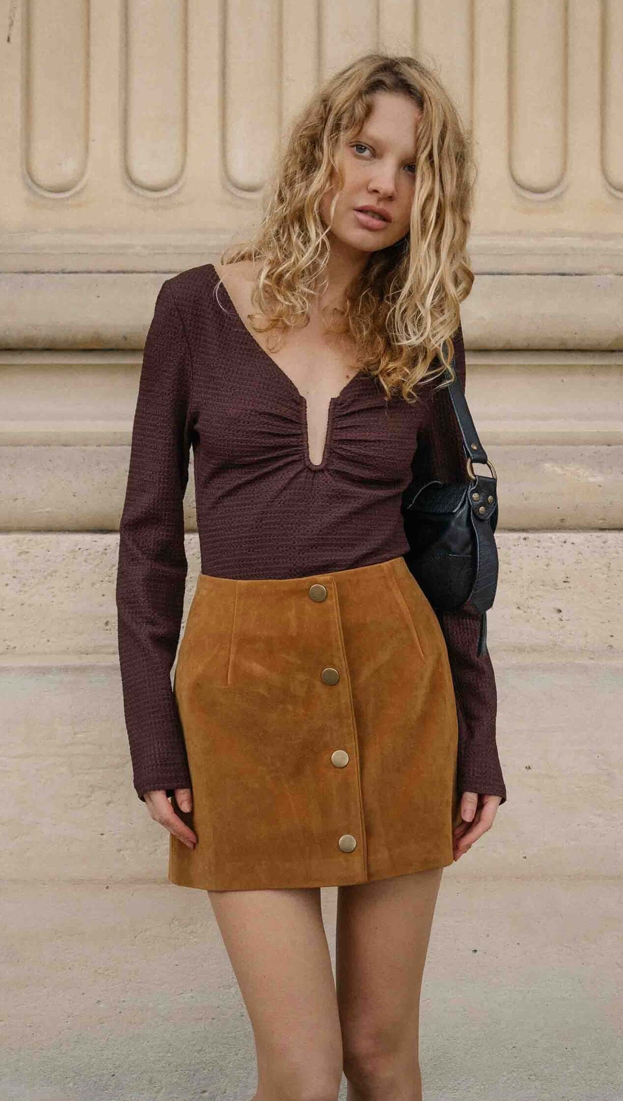 Mink Pink Myra U Wire Top