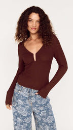 Mink Pink Myra U Wire Top