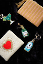 Holiday Beaded Clutch