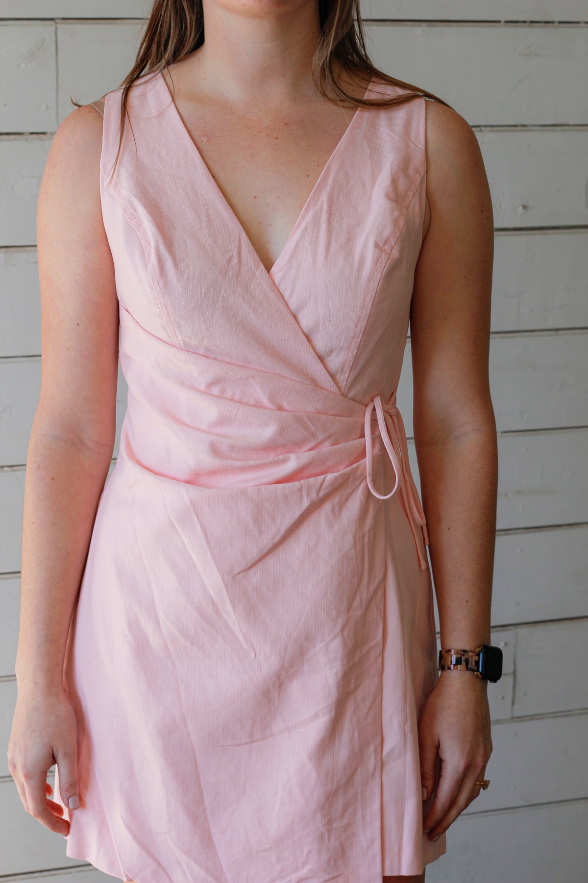 Indikah Wrap Mini Dress