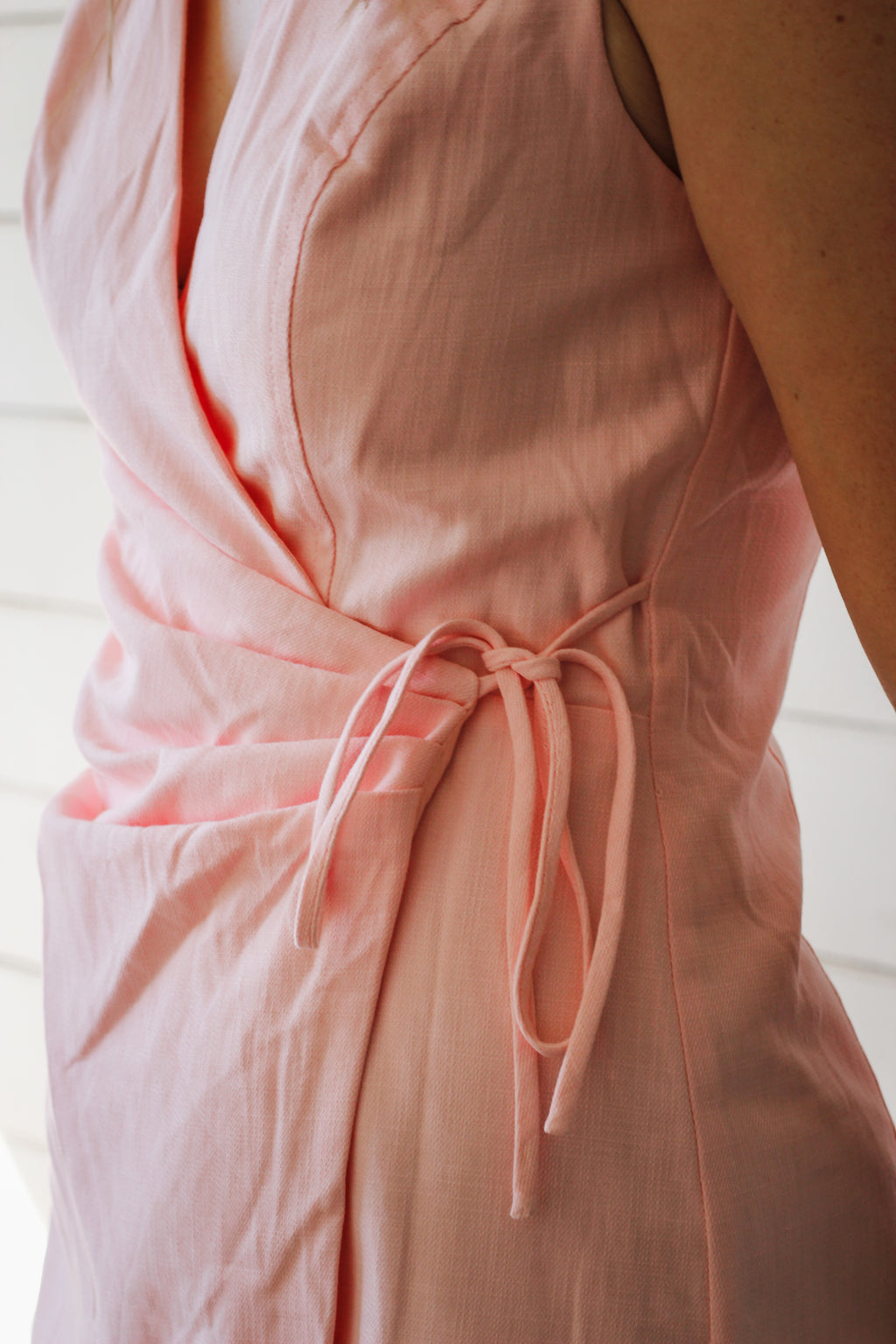 Indikah Wrap Mini Dress