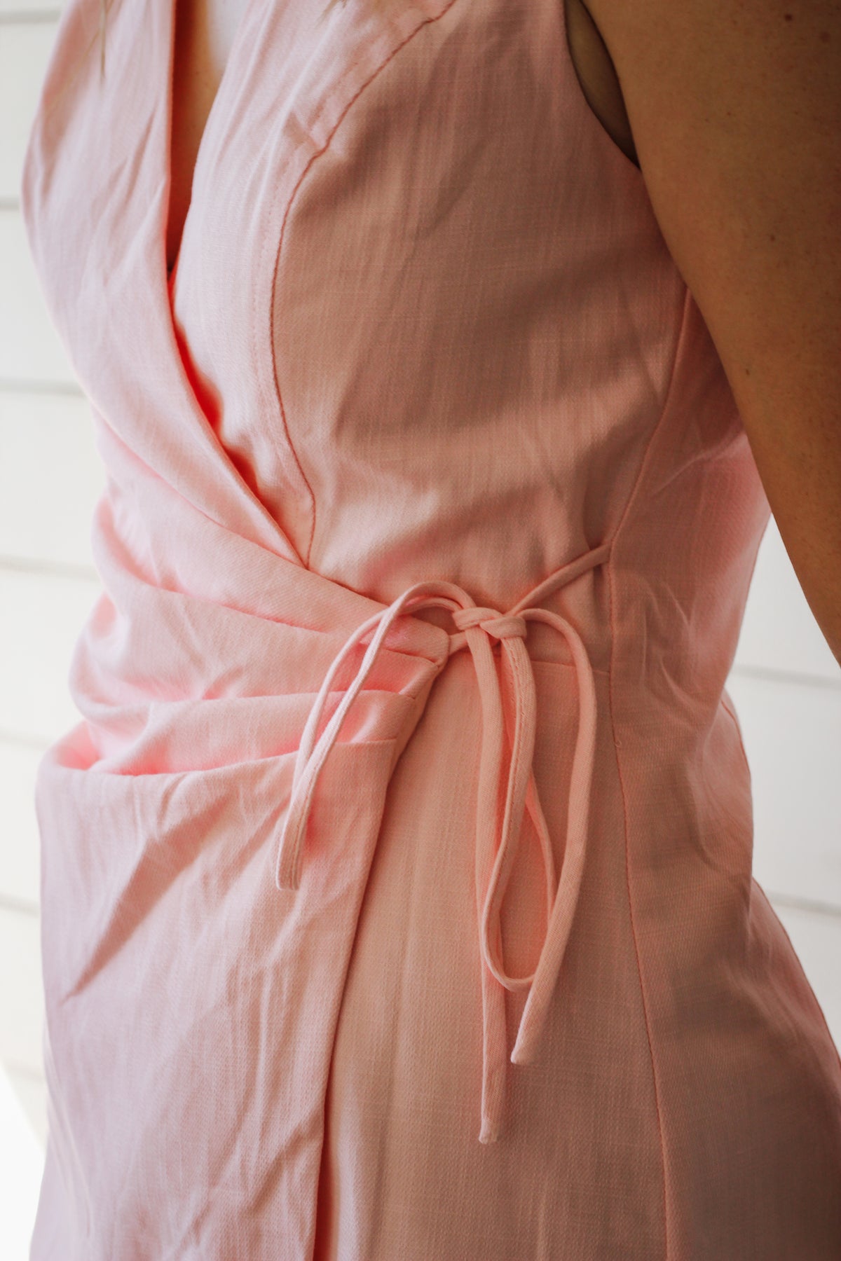 Indikah Wrap Mini Dress