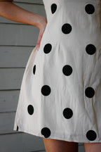 Here Comes the Sun Polka Dot Mini Dress