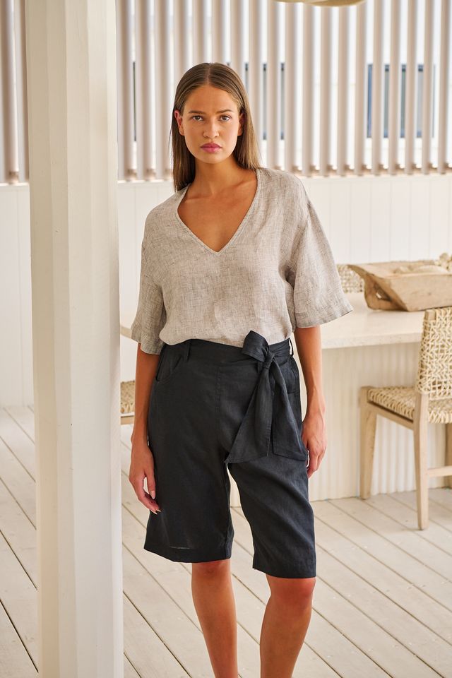 Naturals Linen Shorts - GA741