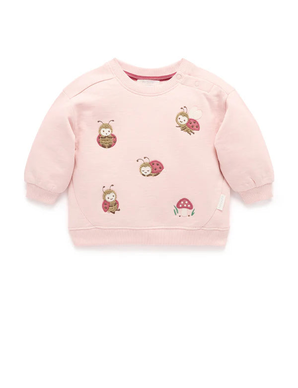 Purebaby Ladybird Windcheater Jumper