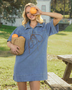 Paper Heart Texas Denim Short Dress