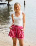 Paper heart Renata Stripe Shorts