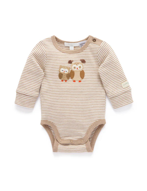 Purebaby Applique Bodysuit