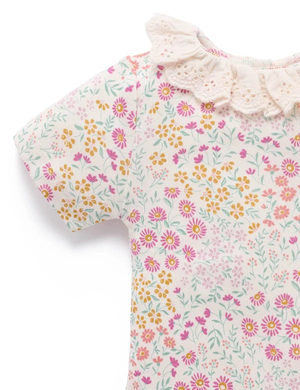 Purebaby Printed Bodysuit