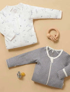 Purebaby 2 Pack Growsuit