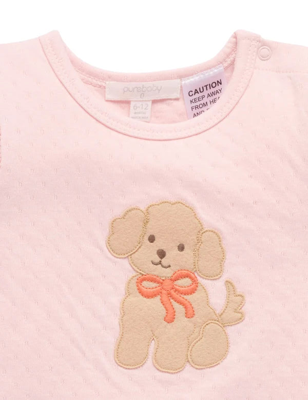 Purebaby Ruffle PJ Set