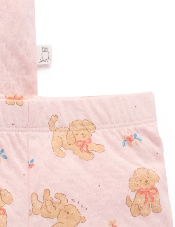 Purebaby Ruffle PJ Set