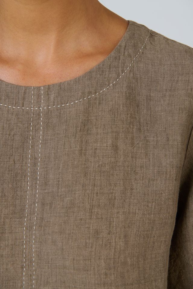 Naturals Linen Top - GA724A