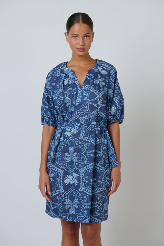 Namastai Cotton Dress w/ Tie
