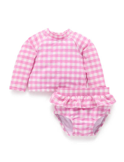 Purebaby Printed L/S Rashie Set