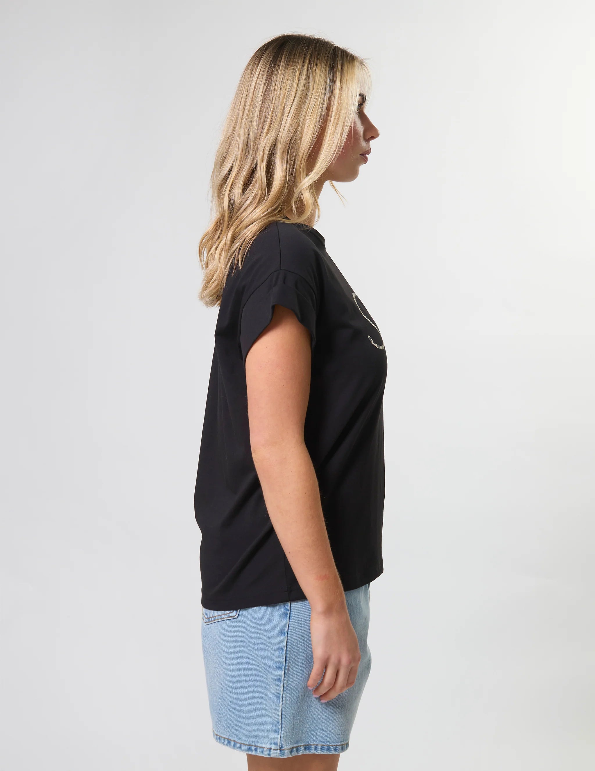 Stella + Gemma cuff tee