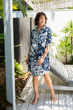 See Saw Linen Shirtmaker Dress