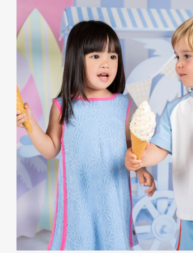 Animal Crackers Floral Dress