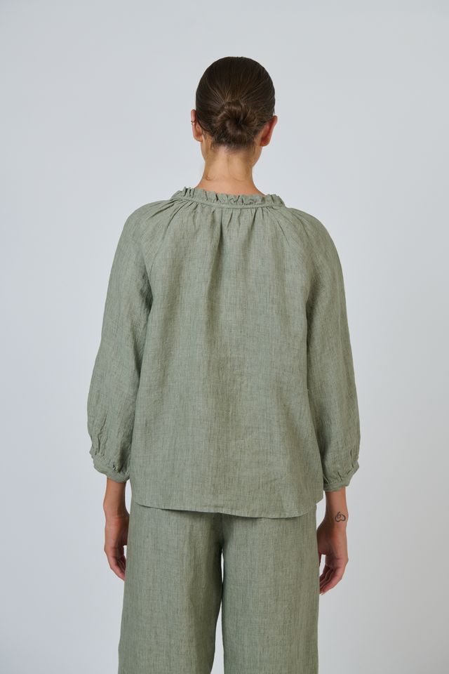 Naturals Linen Blouse - GA588