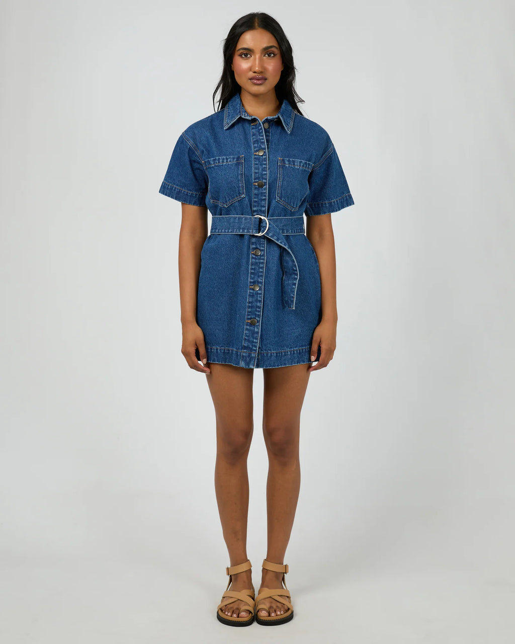 All about eve sunny denim dress