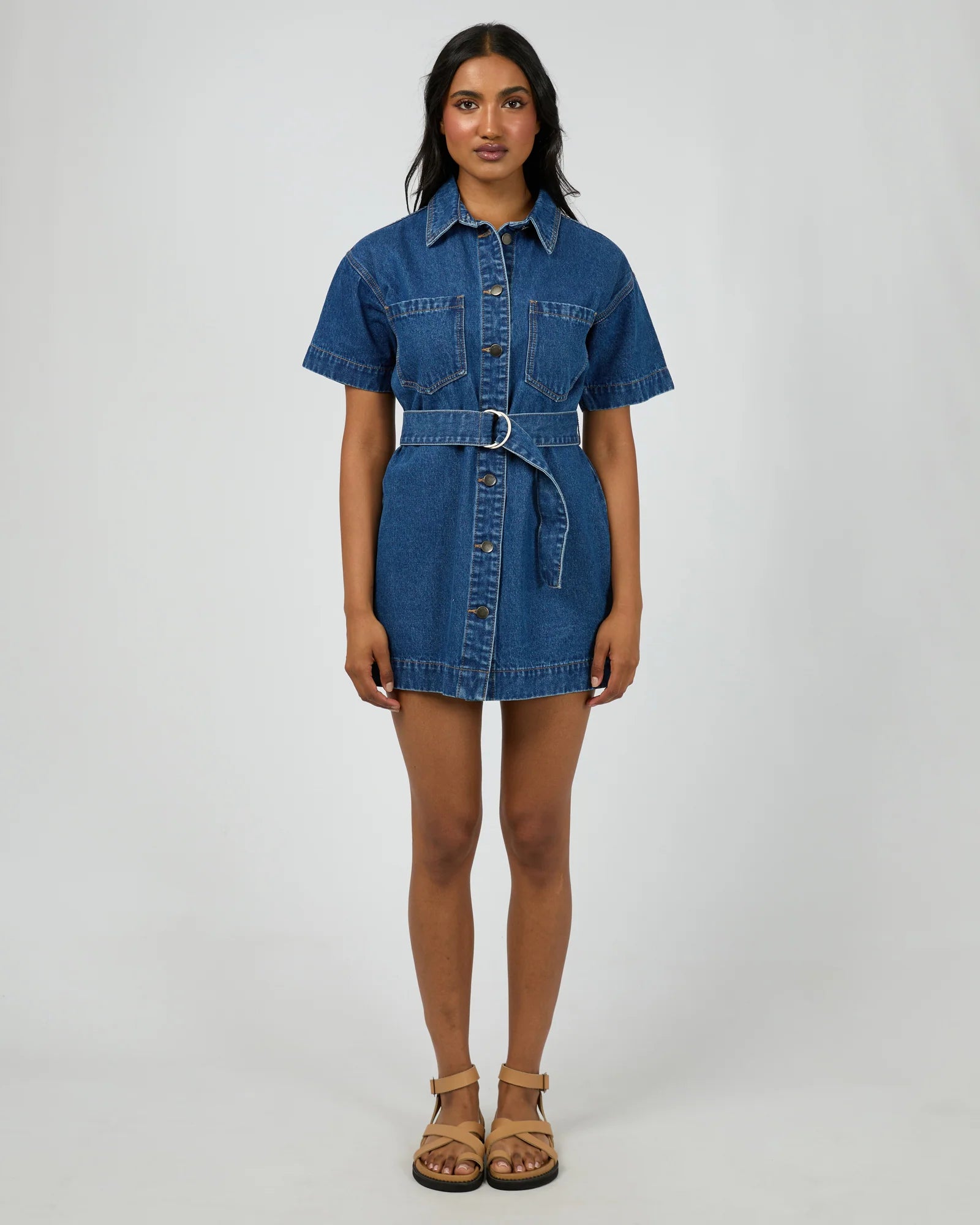 All about eve sunny denim dress